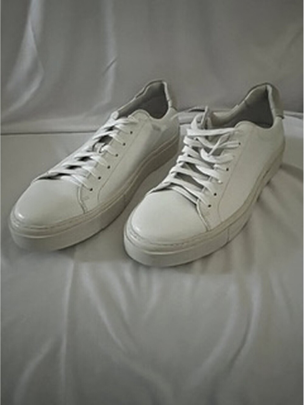 Steve Madden White Low Top Sneakers